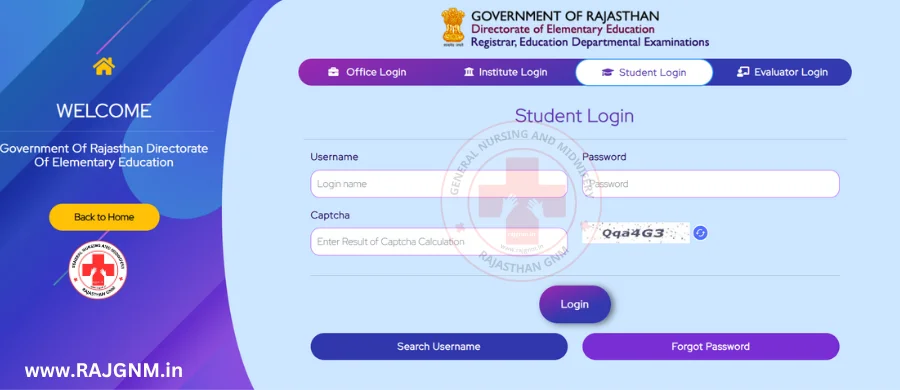 BSTC 1st Year Result 2024 www.RAJGNM.in BSTC 1st Year Result 2024